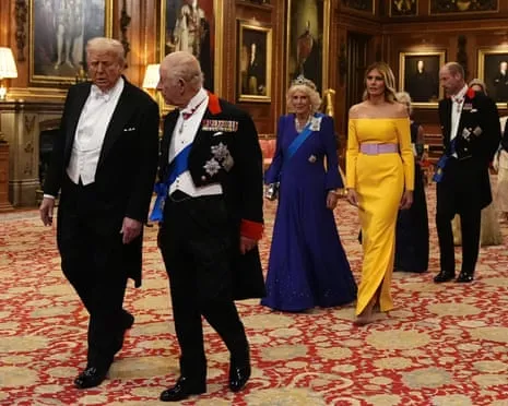 Royals Deploy Red Carpet During Protests; Jimmy Kimmel Pulled From Air Due To Kirk Remarks