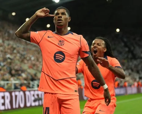 Forward disrupts Newcastle's big evening and insists: ‘I’m getting better at the Catalan club’