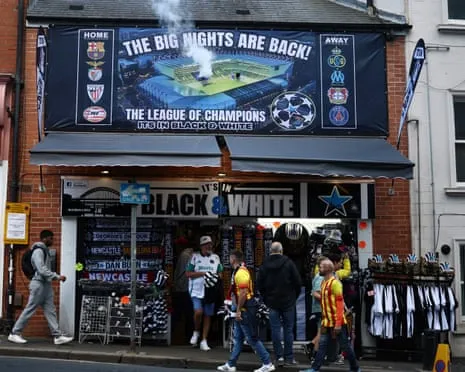 Newcastle Welcome Barca in UCL Fixture